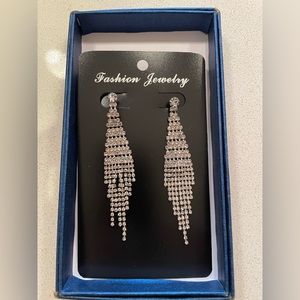 Rhinestone earrings